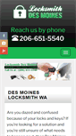 Mobile Screenshot of locksmith--desmoines.com