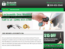 Tablet Screenshot of locksmith--desmoines.com